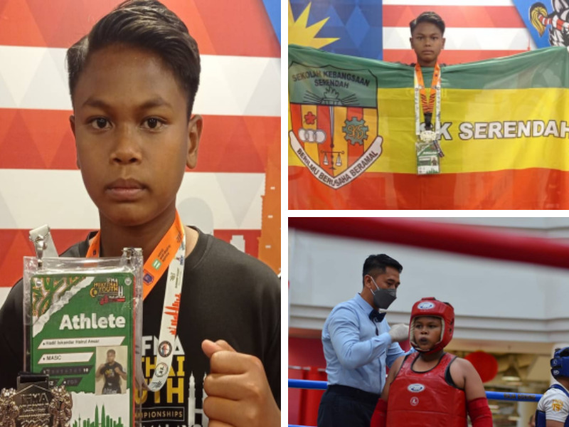 Hadif harumkan nama negara dalam Muay Thai, impi jadi peninju profesional