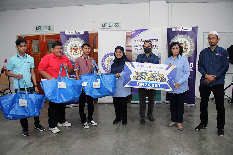 sumbangan kit keperluan asas asanf usm
